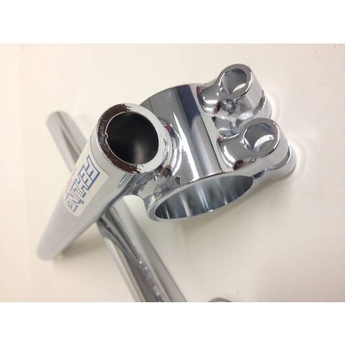 Fehling 22MM Chrome Cafe Racer Clip-ons Tüv