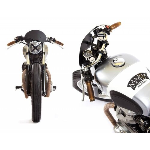 Emgo Classic Clubman Cafe Racer M stuur met pullback 1"