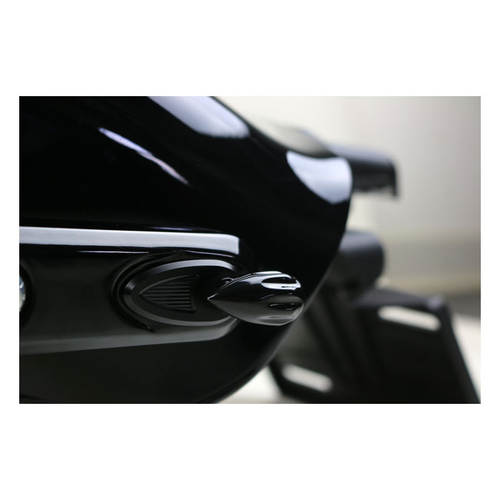 Kodlin Bullet Grooved 3-1  Taillight / Turn Signal Combo |  Chrome  or Black