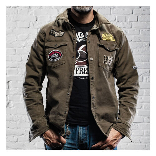 Holy Freedom Veste De Lieutenant | Vert Militaire | Choisissez La Taille