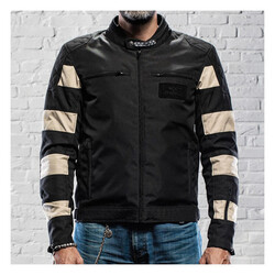 Prison Jacket | Black/Off White | Choose Size