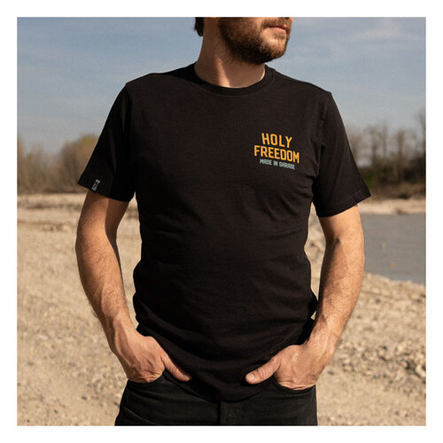 Holy Freedom Tiger-T-Shirt | Schwarz | Wählen Sie Größe