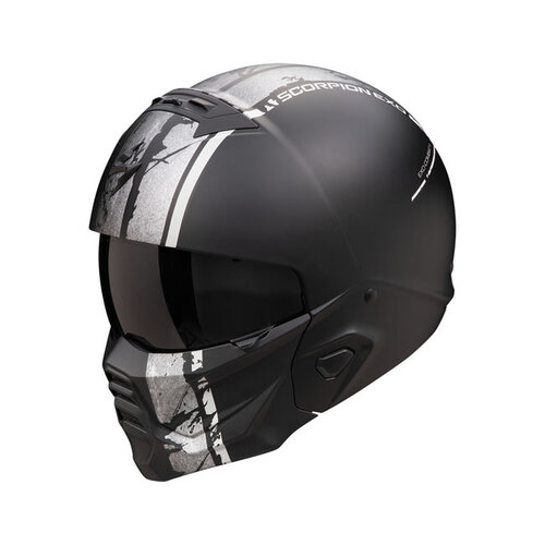 Exo-Combat II Lord | Matt Black/Silver | Choose Size