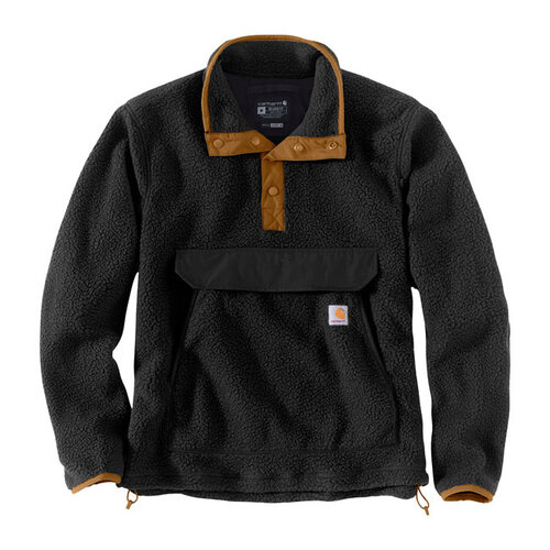 Carhartt Fit-Fleece-Pullover | Schwarz | Wählen Sie Größe