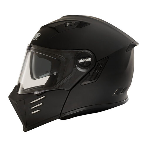 Simpson Casque Sombre | Noir Mat | Choisissez La Taille