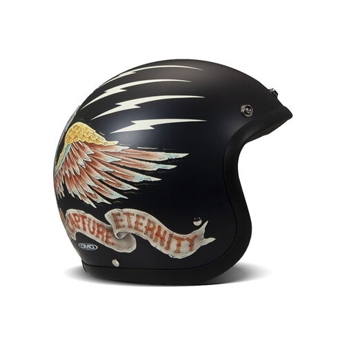 DMD Retro-Helm | Buntstiftgrau | Wählen Sie Die Größe