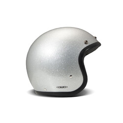 Casque Rétro | Argent Pailleté