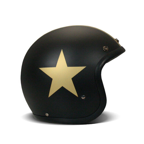 DMD Retro Helmet | Star Gold | Wählen Sie Die Größe