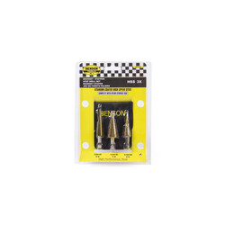 Boorset gegradueerd 3 stuks HSS titan