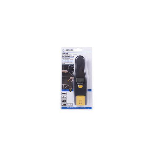 Benson Tools Tyre pressure + tread depth gauge digital