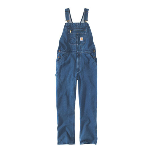 Carhartt Latzhose Mit Lockerer Passform | Dunkelstein | Wählen Sie Größe | Wählen Sie Größe