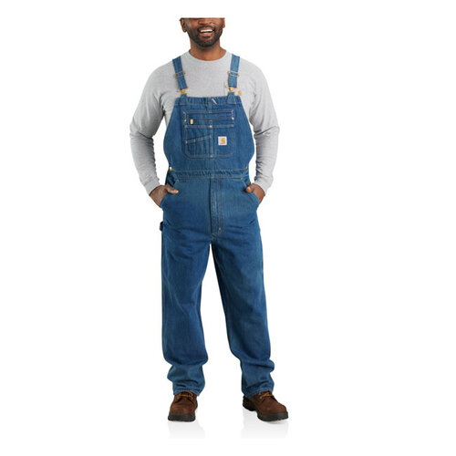 Carhartt Loose Fit Bib Overall | Darkstone | Choose Size | Choose Size