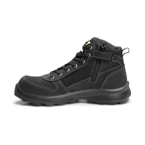 Carhartt Michigan S1P Midcut Zip Boot | Schwarz | Wählen Sie Größe