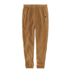 Middelzware Taps Toelopende Joggingbroek | Bruin
