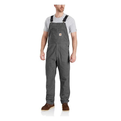 Carhartt Rugged Flex Rigby Bib | Gravel | Choose Size