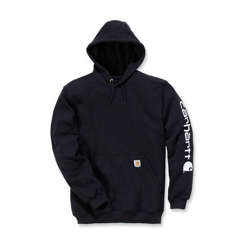 Carhartt Sweat À Capuche Avec Logo Sur La Manche | Noir | Choisissez La Taille