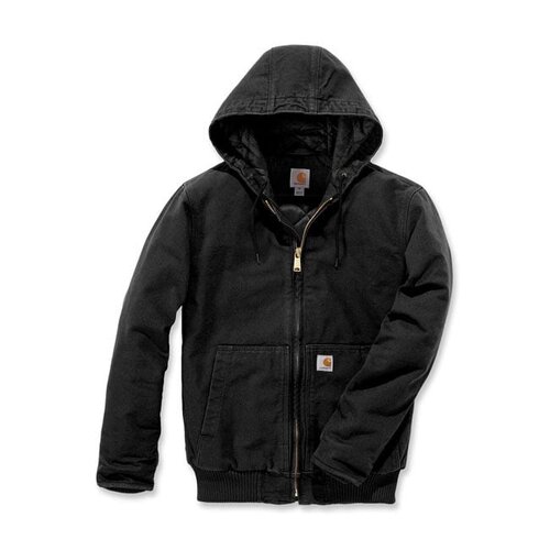 Carhartt Gewassen Eend Geïsoleerde Actieve Jassen | Zwart | Kies Maat