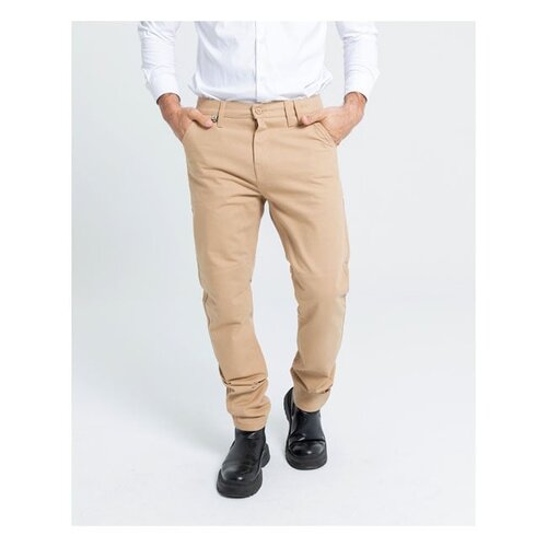 By City Pantalons Docks | Beige | Choisissez La Taille