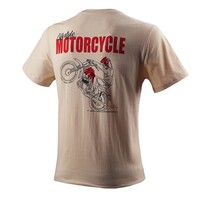 Motorlife T-Shirt | Creme | Wählen Sie Größe