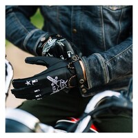 Gants Seconde Peau | Tatouage Noir | Choisissez La Taille