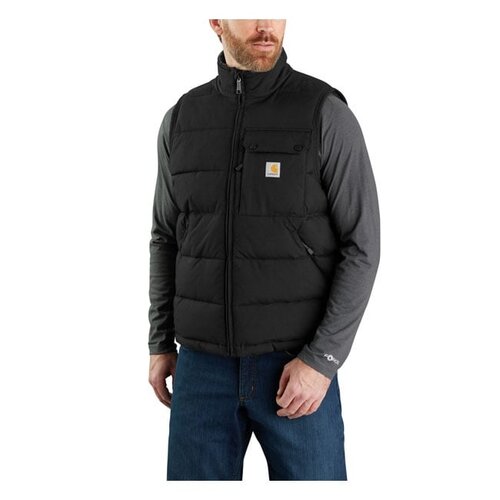 Carhartt Losvallend Montana Geïsoleerd Vest | Zwart | Kies Maat