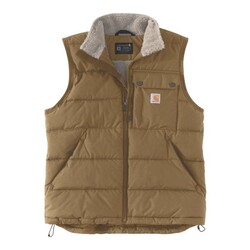 Loose Fit Montana Insulated Vest | Oak Brown
