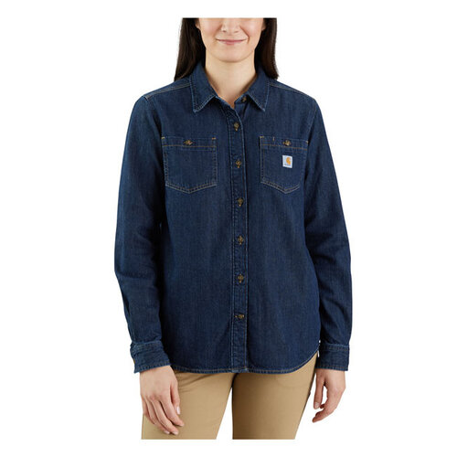 Carhartt Chemise Femme De Poids Moyen | Jean | Choisissez La Taille