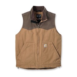 Montana Duck Vest | Brown/Coffee | Choose Size