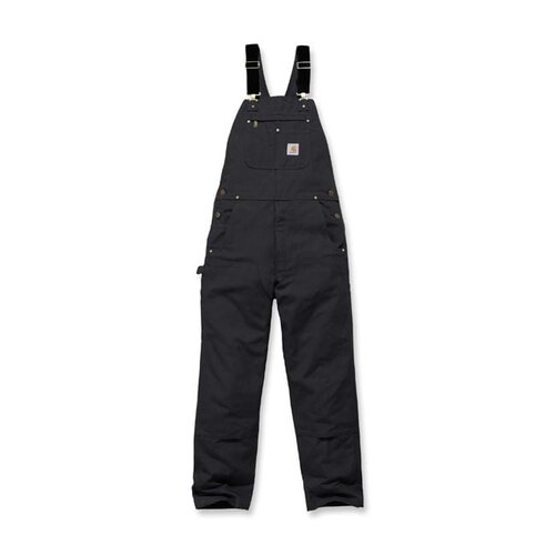 Carhartt Entspannter Latzoverall Mit Enten-Passform | Schwarz | Wählen Sie Größe
