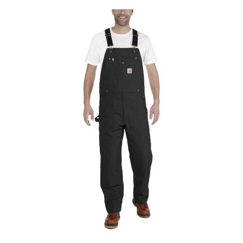 Carhartt Relaxed Fit Duck Bib Overall | Black | Choose Size