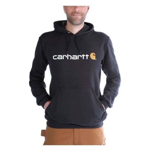 Carhartt Sweat À Capuche Avec Logo Signature | Noir | Choisissez La Taille