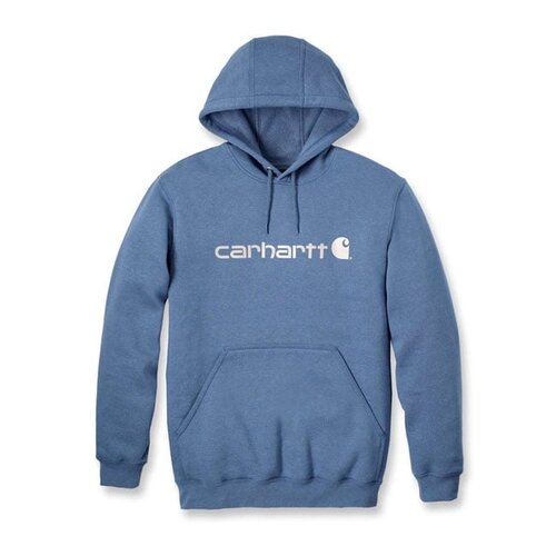 Carhartt Sweat-Shirt À Logo Signature | Bruyère Nuage D’Orage | Choisissez La Taille