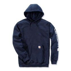 Sleeve Logo Hoodie New | Navy | Choose Size