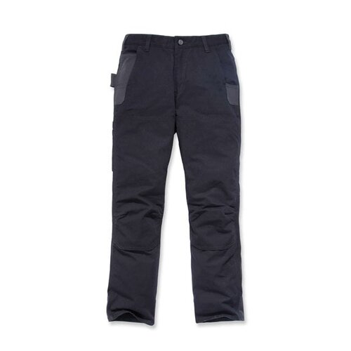Carhartt Pantalon Double Devant En Acier | Noir | Choisissez La Taille