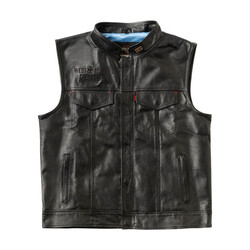 Dominator leren rijvest | zwart