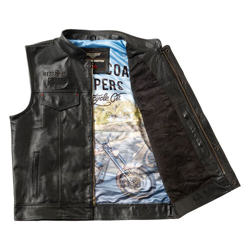 13 ½  Dominator leather riding vest | choose size