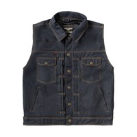 Gilet d'équitation en denim WCC x 13 1/2 Dominator RAW