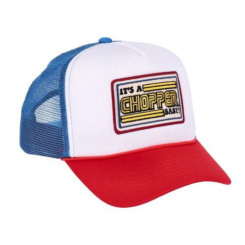 13 ½  It's a Chopper Baby Trucker-Mütze blau/rot/weiß