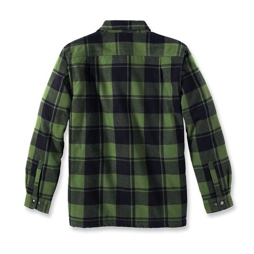 Carhartt Flannel Sherpa-Lined Shirt | Chive | Choose Size