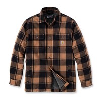 Chemise Doublée De Flanelle Sherpa | Marron | Choisissez La Taille
