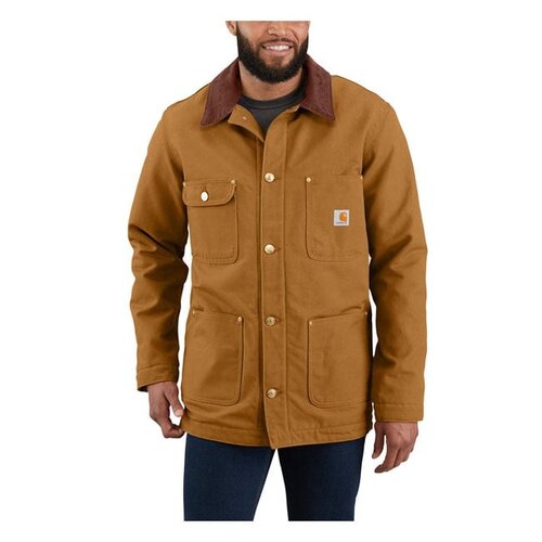 Carhartt Firm Duck Chore Coat | Brown | Choose Size