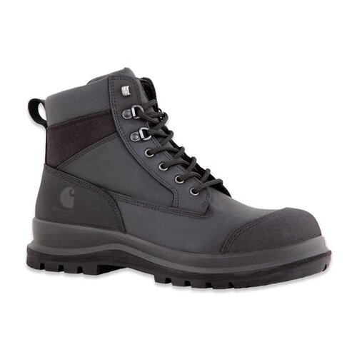 Carhartt Detroit S3 Safety Mid Stiefel | Schwarz | Wählen Sie Größe