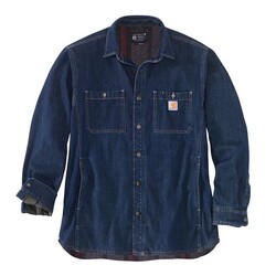Chemise Doublée En Polaire Denim | Glaciers | Choisissez La Taille