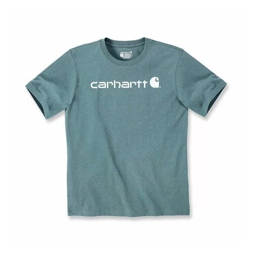 Carhartt T-Shirt Met Kernlogo | Zeepijnboomheide | Kies Maat