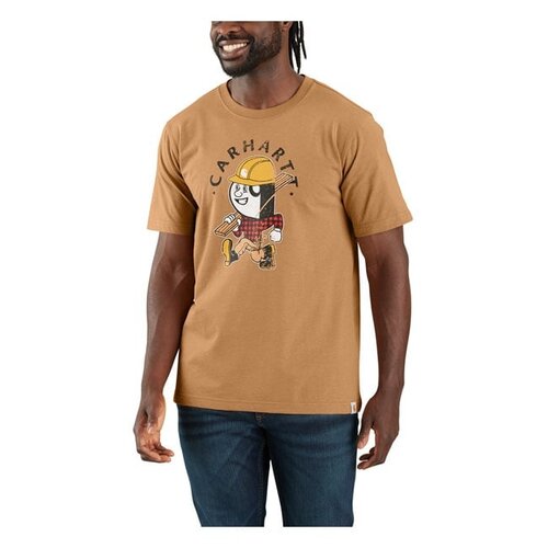 Carhartt Carpenter Graphic T-Shirt | Hickory Nut Heather | Choose Size