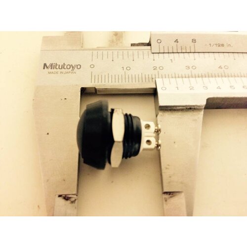 Motogadget Drucktaster kompakt M12 Schwarz