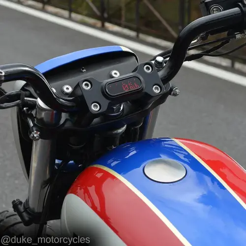 Motogadget Motoscope Mini Noir Anodisé