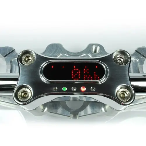 Motogadget Collier de serrage supérieur pour guidon Motoscope Mini métrique poli 22 mm