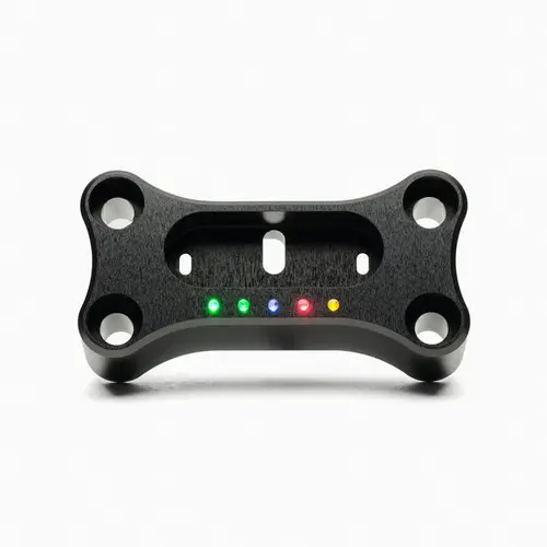 Motogadget Collier de serrage supérieur pour guidon Motoscope Mini métrique noir 22 mm