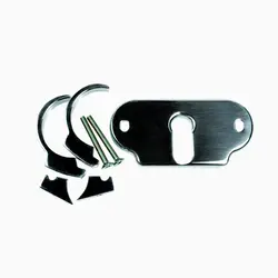 Motoscope Mini Combi Handle Bar Clip-Kit Bracket Polished
